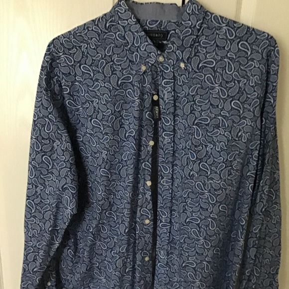 CROWN & IVY LS MENS SHIRT - Picture 10 of 14